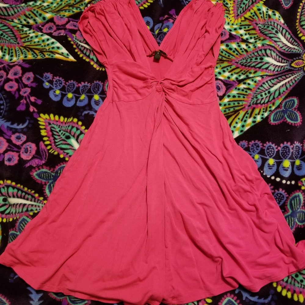 Cute pink summer dress